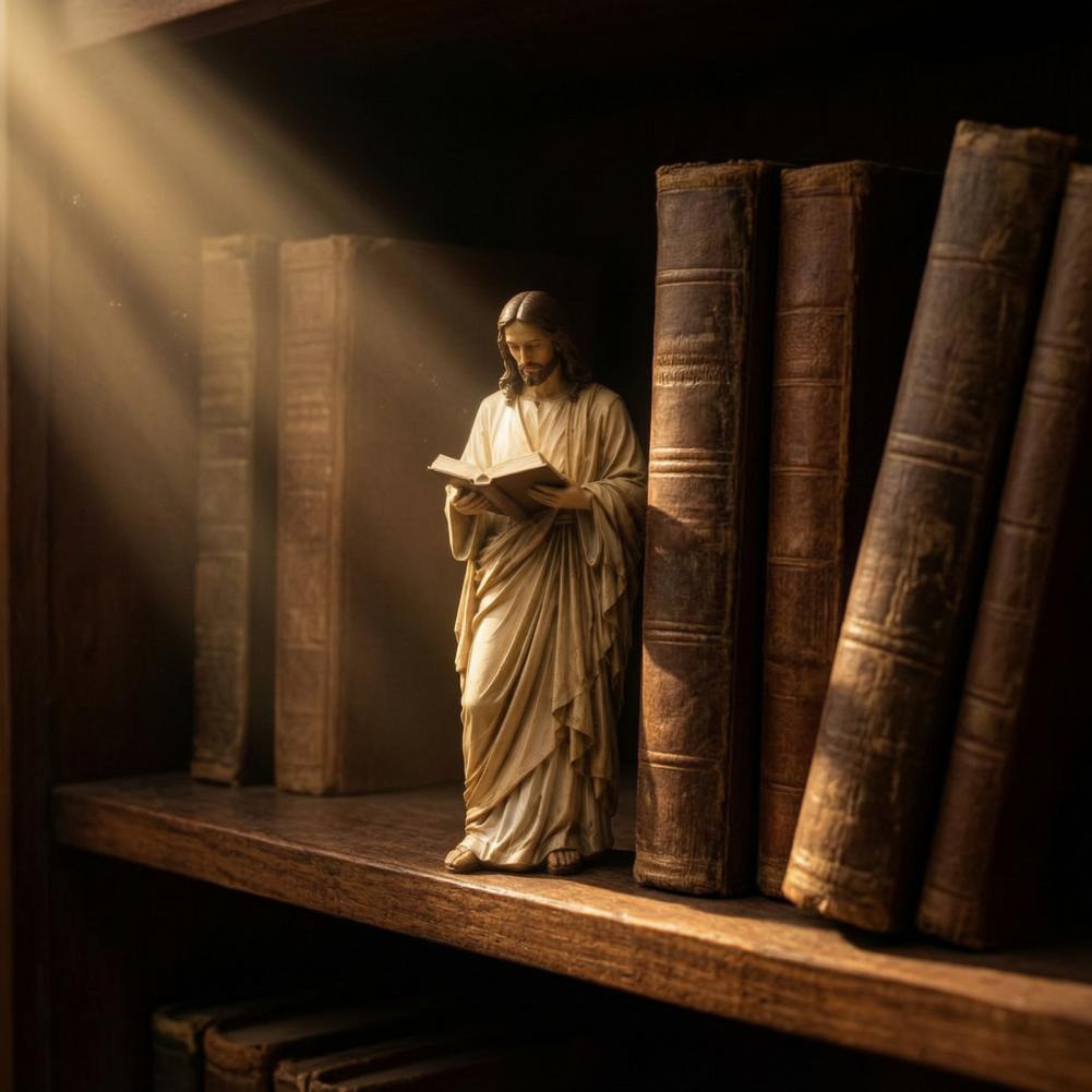 Vintage Collectible Books - Resin Statues Decorative Collectible Statues Jesus