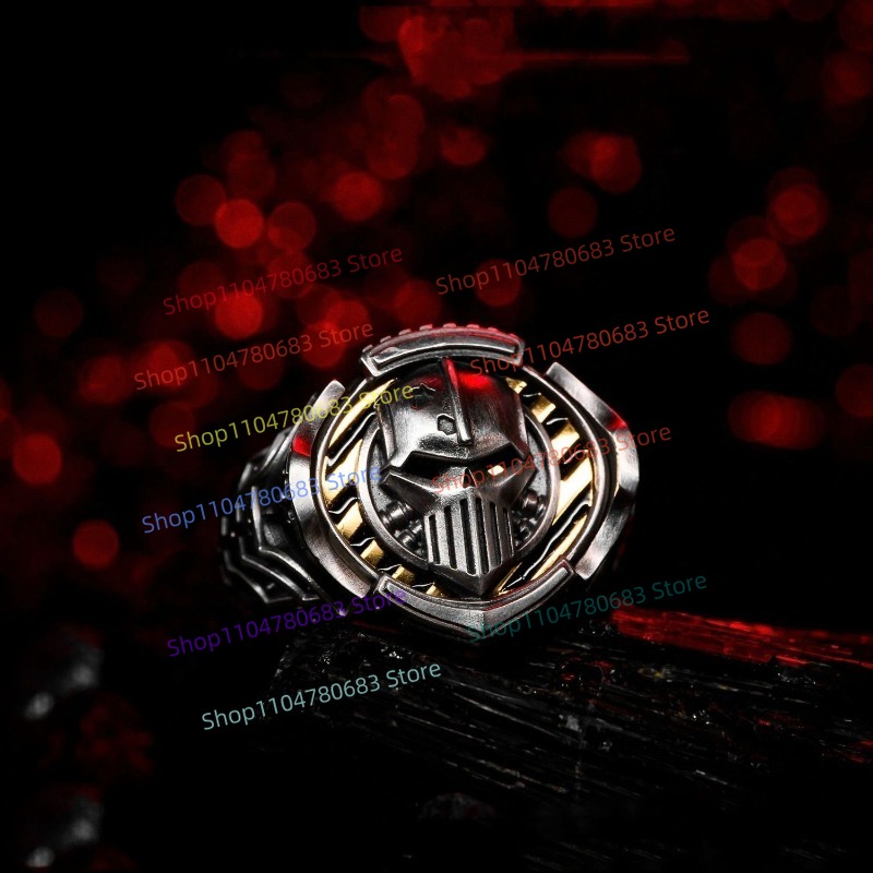 Vintage Collectible Items - 40K Perturabo Signet Ring, Vintage Style