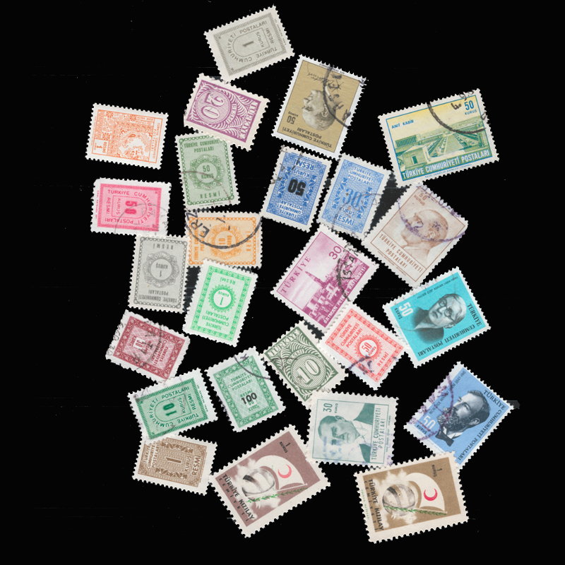 20 PCS/lot Old Turkey New and  - Collectible Vintage Postage Stamps recension och pris
