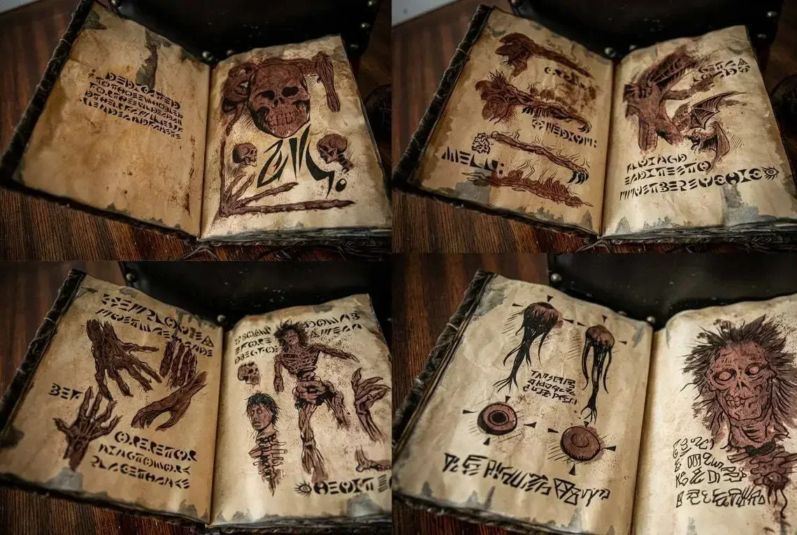 Vintage Necronomicon - Dark Ma - Vintage Collectible Books recension och pris