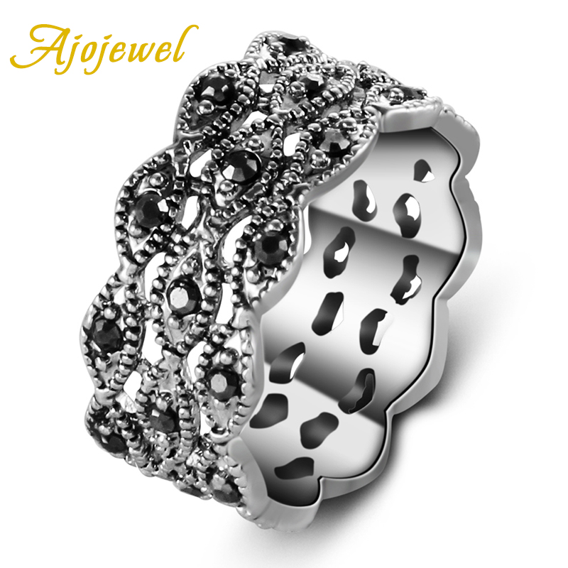 Ajojewel 3 Layer Rhinestone Ri - Vintage Collectible Items recension och pris