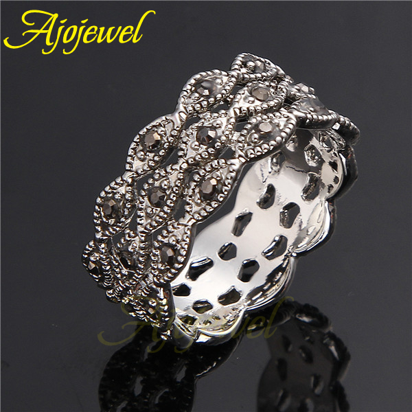 Ajojewel 3 Layer Rhinestone Ri - Vintage Collectible Items recension och pris