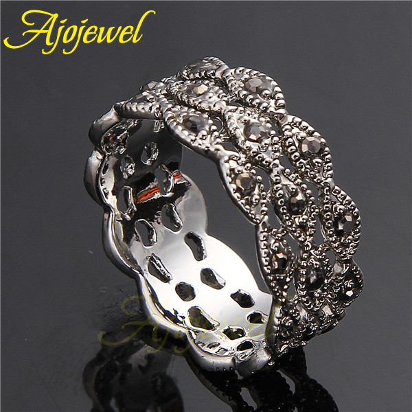Ajojewel 3 Layer Rhinestone Ri - Vintage Collectible Items recension och pris