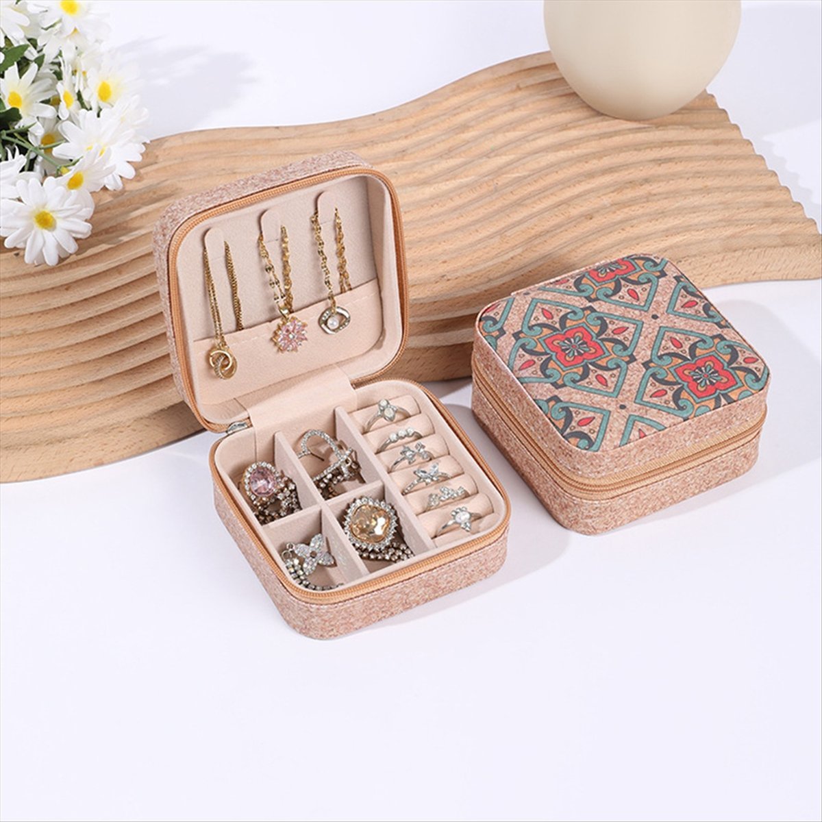 [N84R] 4PCS Vintage Cork Jewel - Vintage Zipper recension och pris