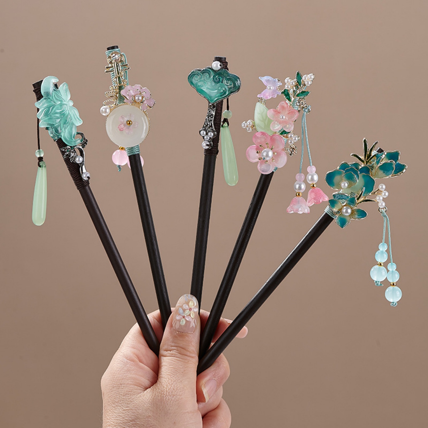 Vintage Flower Hairpin For Wom - Vintage Collectibles For Sale recension och pris