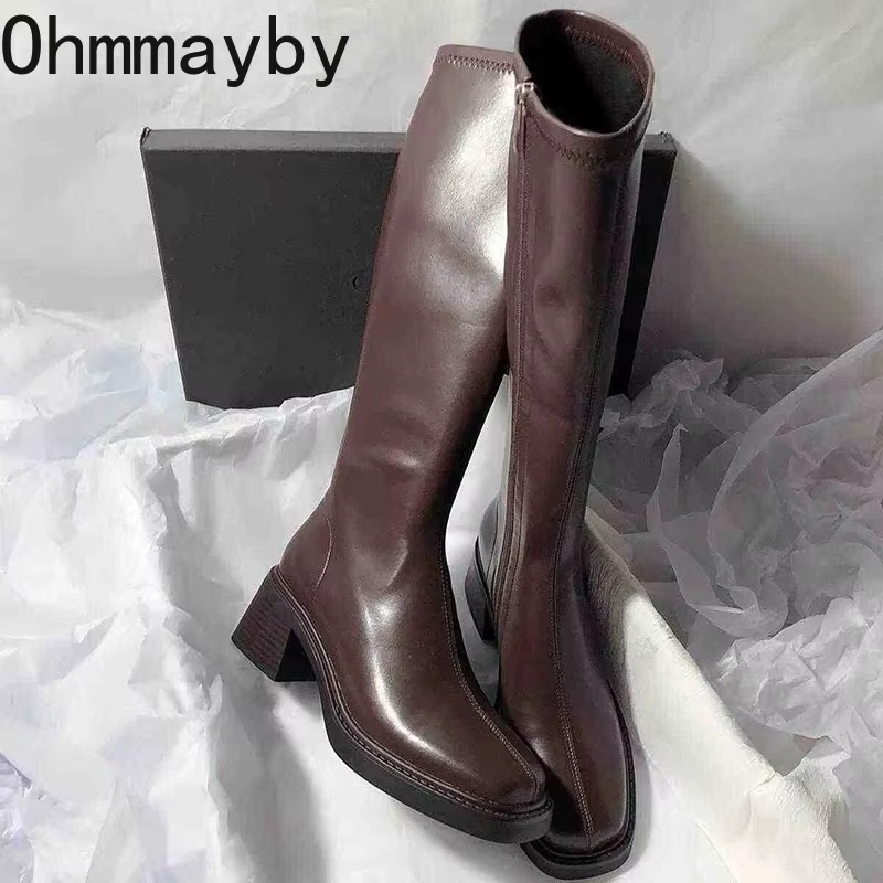Vintage Thick Heel Women Knee  - Vintage Zipper recension och pris