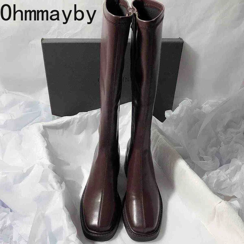 Vintage Thick Heel Women Knee  - Vintage Zipper recension och pris
