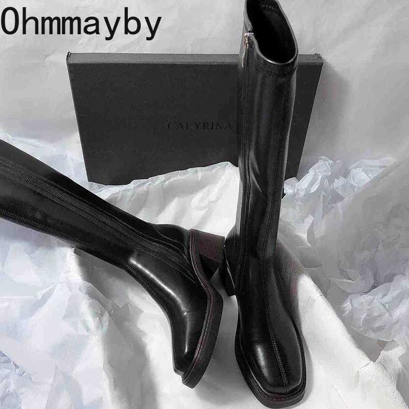 Vintage Thick Heel Women Knee  - Vintage Zipper recension och pris