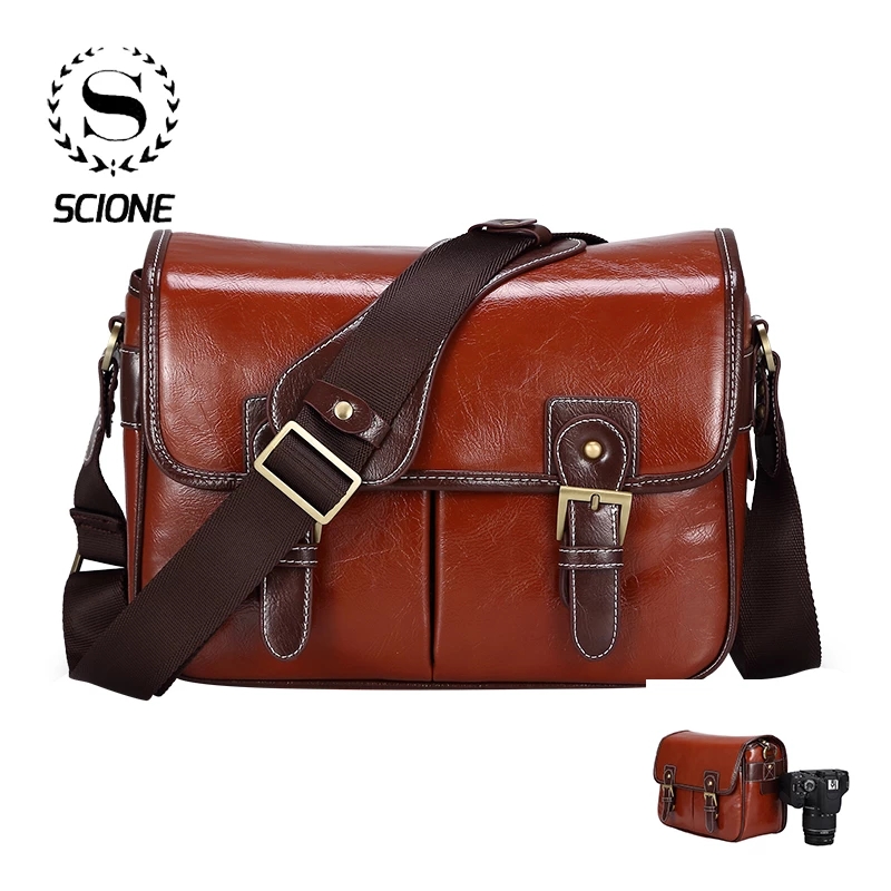 Scione Camera Bag PU Leather I - Photo Develop Tank recension och pris