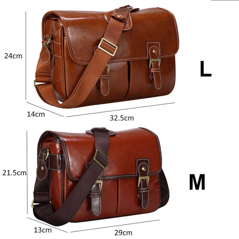 Scione Camera Bag PU Leather I - Photo Develop Tank recension och pris