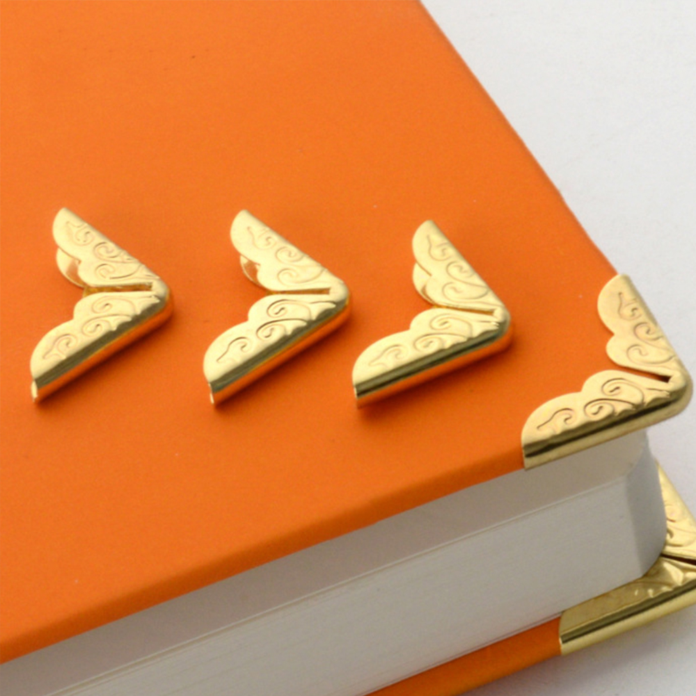 50Pcs Metal Book Corner Protec - Vintage Collectible Books recension och pris