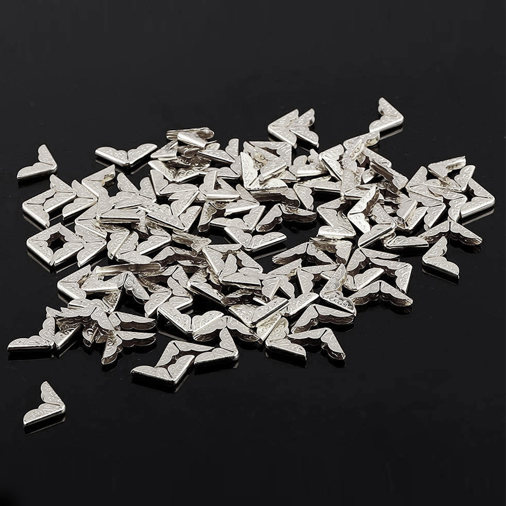 50Pcs Metal Book Corner Protec - Vintage Collectible Books recension och pris
