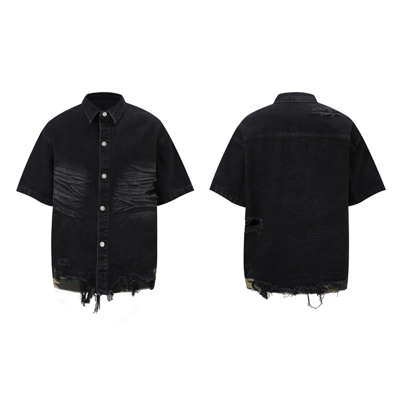 Men's Distressed Ripped Denim  - Vintage Zipper recension och pris