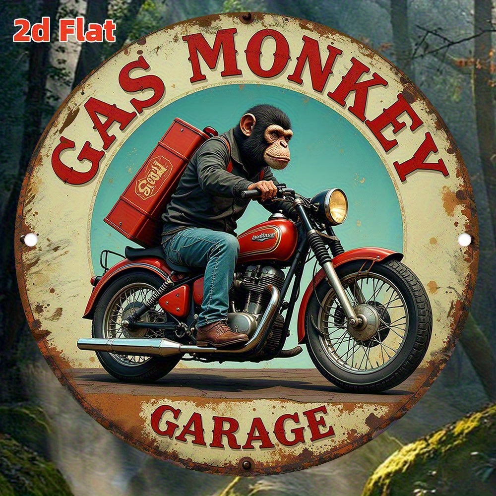 Vintage Gas Monkey Garage Wall - Vintage Collectible Signs recension och pris