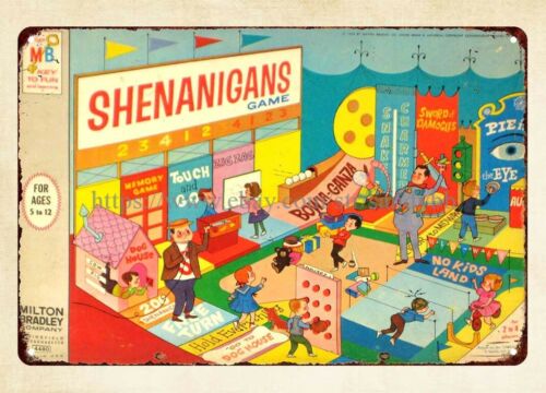 Shenanigans Board Game 1964 me - Vintage Collectible Board Games recension och pris