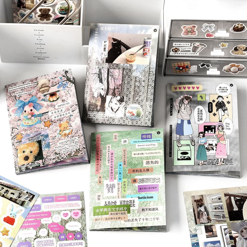 MINKYS 20 sheets/Piece Cute Jo - Vintage Collectible Books recension och pris